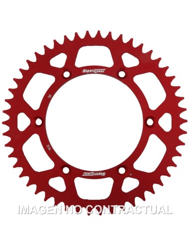 CORONA SUPERSPROX ALUMINIO ROJA 50 D