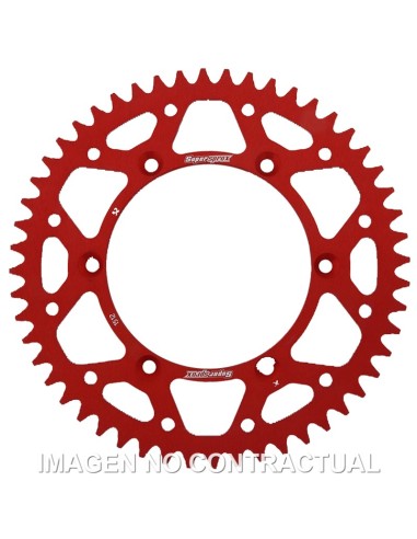CORONA SUPERSPROX ALUMINIO ROJA 52 D