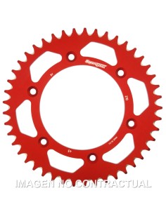 CORONA SUPERSPROX ALUMINIO ROJA 45 D