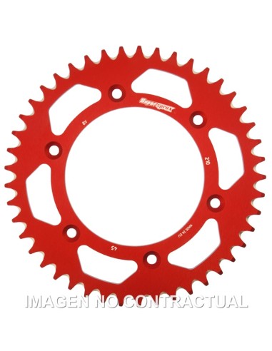 CORONA SUPERSPROX ALUMINIO ROJA 45 D