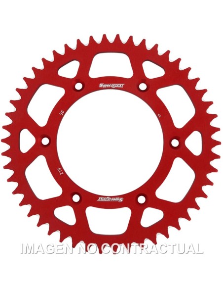 CORONA SUPERSPROX ALUMINIO ROJA 50 D