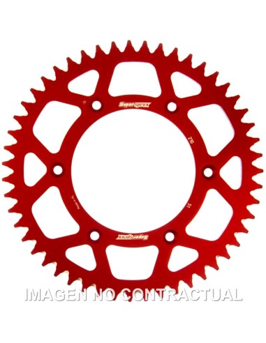 CORONA SUPERSPROX ALUMINIO ROJA 51 D