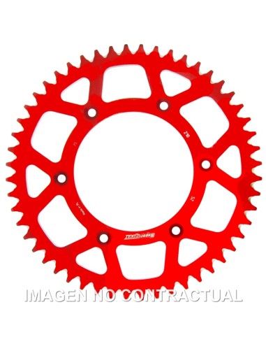 CORONA SUPERSPROX ALUMINIO ROJA 52 D