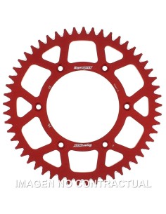 CORONA SUPERSPROX ALUMINIO ROJA 53 D