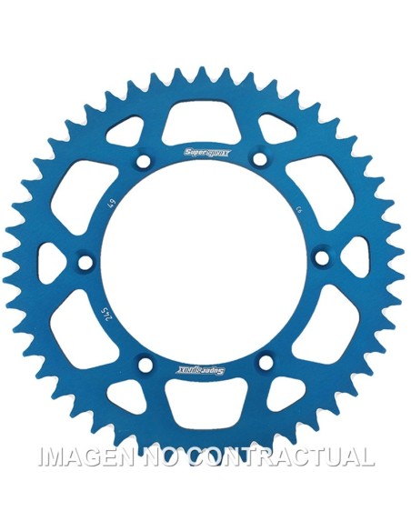 CORONA SUPERSPROX ALUMINIO AZUL 49 D