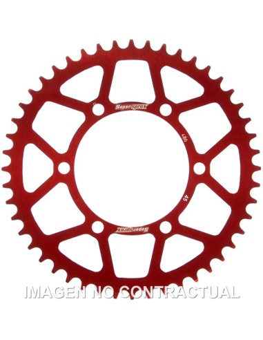 CORONA SUPERSPROX ALUMINIO ROJA 45 D