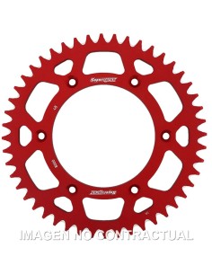 CORONA SUPERSPROX ALUMINIO ROJA 48 D
