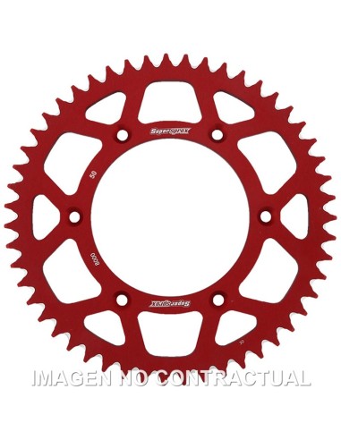 CORONA SUPERSPROX ALUMINIO ROJA 50 D