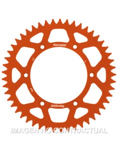 CORONA SUPERSPROX ALUMINIO NARANJA 49 D