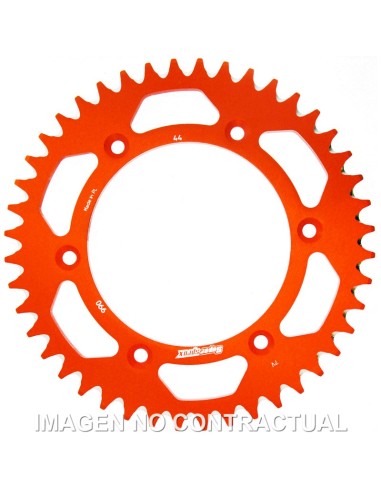 CORONA SUPERSPROX ALUMINIO NARANJA 44 D