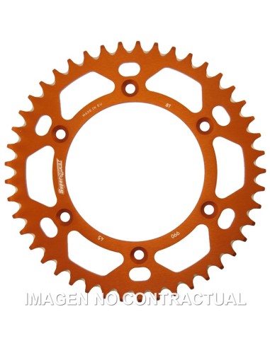 CORONA SUPERSPROX ALUMINIO NARANJA 45 D