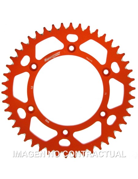 CORONA SUPERSPROX ALUMINIO NARANJA 46 D