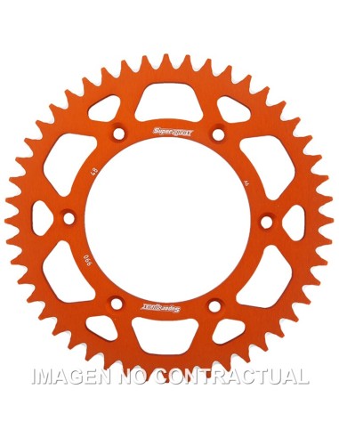 CORONA SUPERSPROX ALUMINIO NARANJA 48 D