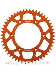 CORONA SUPERSPROX ALUMINIO NARANJA 50 D