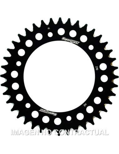 CORONA SUPERSPROX ALUMINIO HONDA 520 X 40