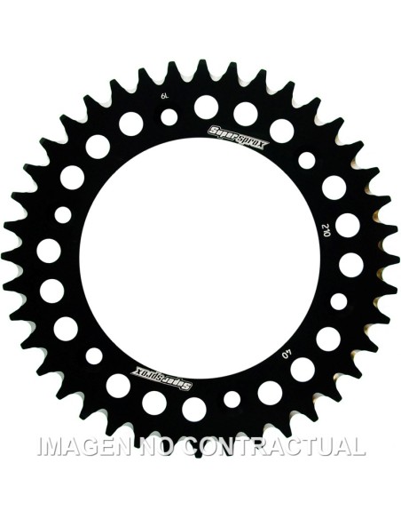 CORONA SUPERSPROX ALUMINIO HONDA 520 X 40