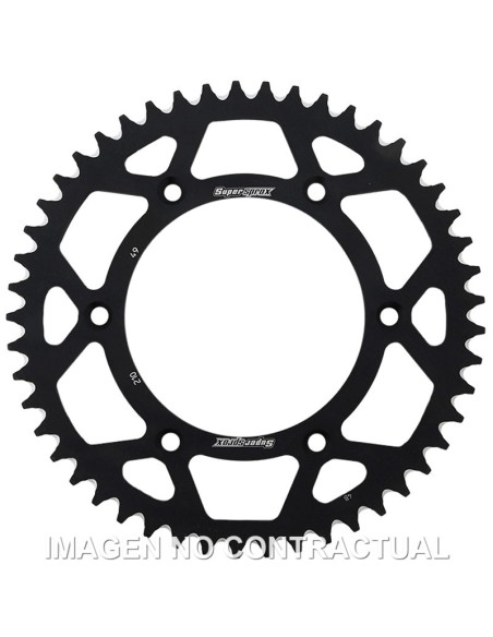 CORONA SUPERSPROX ALUMINIO HONDA 520 X 49