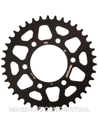 CORONA SUPERSPROX ALUMINIO KAWASAKI 520 X 39