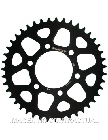 CORONA SUPERSPROX ALUMINIO KAWASAKI 520 X 43