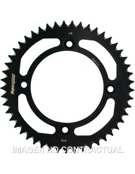 CORONA SUPERSPROX ALUMINIO KTM 428 X 49