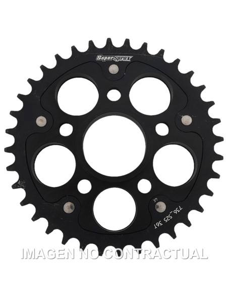 CORONA SUPERSPROX STEALTH NEGRA DUCATI 525 X 36