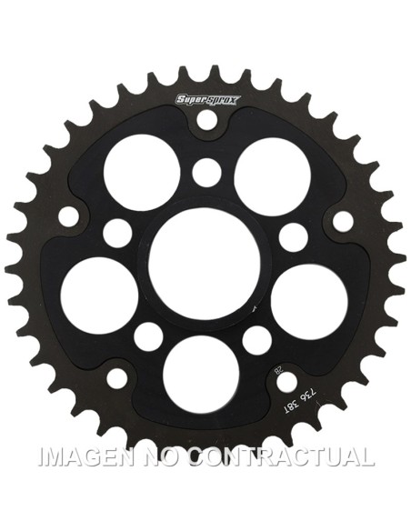 CORONA SUPERSPROX STEALTH NEGRA DUCATI 520 X 38