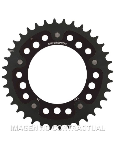 CORONA SUPERSPROX STEALTH NEGRA DUCATI 525 X 36