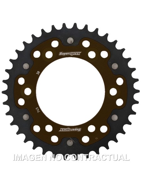 CORONA SUPERSPROX STEALTH NEGRA DUCATI 525 X 38