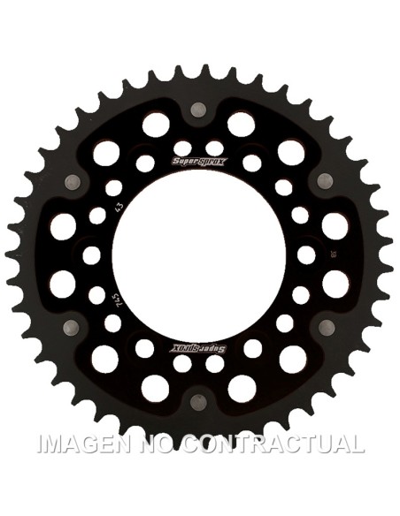 CORONA SUPERSPROX STEALTH NEGRA DUCATI 525 X 43