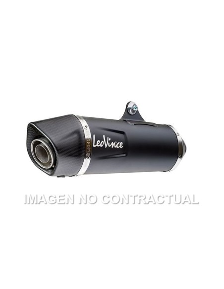 SILENCIOSO LEOVINCE NERO YAMAHA  N-MAX 125 EURO4
