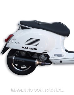 ESCAPE MALOSSI RX BLACK VESPA GTS 300