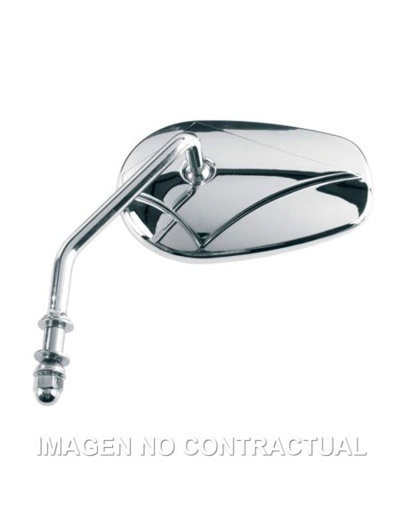 ESPEJO HERT CROMADO HARLEY DAVIDSON IZQUIERDO