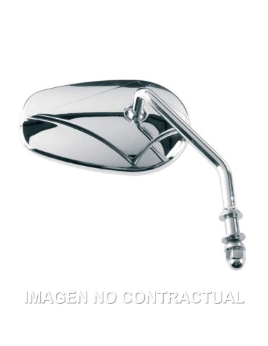 ESPEJO HERT CROMADO HARLEY DAVIDSON DERECHO