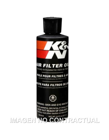 ACEITE PARA FILTRO AIRE K&N BOTELLA 8 OZ