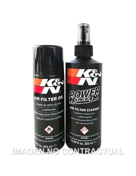 KIT MANTENIMIENTO FILTRO AIRE K&N