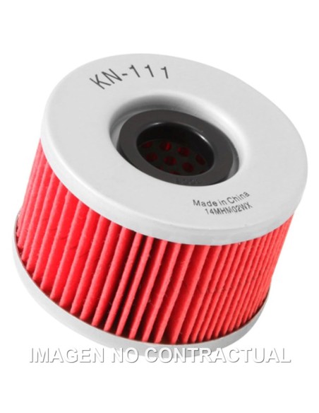 FILTRO ACEITE K&N HONDA CBR 250 RR