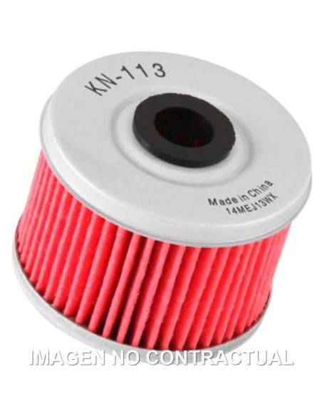 FILTRO ACEITE K&N HONDA CBF 250