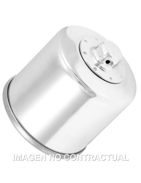 FILTRO ACEITE K&N CROMADO SUZUKI SV 650