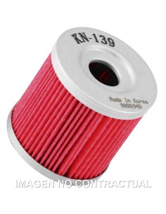 FILTRO ACEITE K&N CROMADO SUZUKI DRZ 400