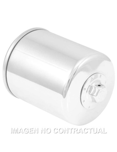 FILTRO ACEITE K&N CROMADO HARLEY DAVIDSON VRSCDX