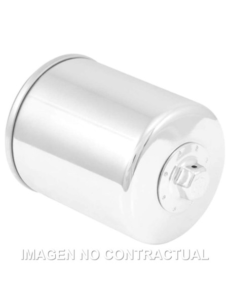 FILTRO ACEITE K&N CROMADO HARLEY DAVIDSON VRSCDX