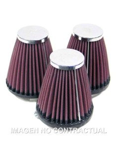 FILTRO POTENCIA K&N UNIVERSAL D. INT. 70 MM OVALADO