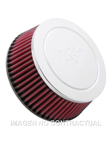 FILTRO POTENCIA K&N UNIVERSAL D. INT. 64 MM REDONDO