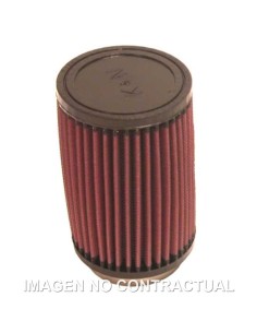 FILTRO POTENCIA K&N CILINDRICO TAPA GOMA D. 73 MM