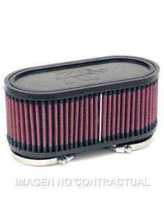 FILTRO DE POTENCIA K&N UNIVERSAL GOMA