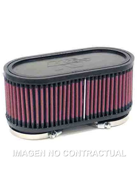 FILTRO DE POTENCIA K&N UNIVERSAL GOMA