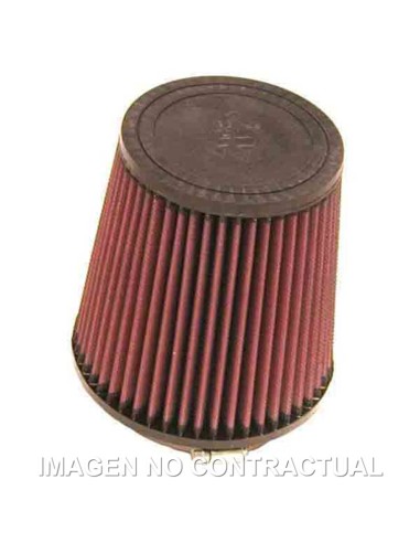 FILTRO AIRE K&N UNIVERSAL GOMA 4-1/2'FLG, 5-7/8'B,4