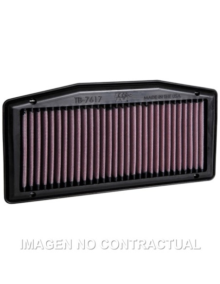 FILTRO AIRE K&N TRIUMPH STREET TRIPLE 765 (18/19)