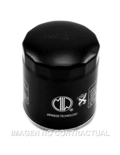 FILTRO ACEITE MEIWA BUELL - HARLEY DAVIDSON (NEGRO)