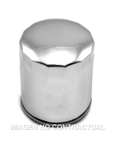 FILTRO ACEITE MEIWA BUELL - HARLEY DAVIDSON (CROMADO)